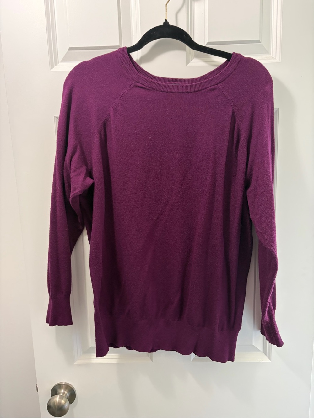 Torrid Plum Knit Crewneck Sweater